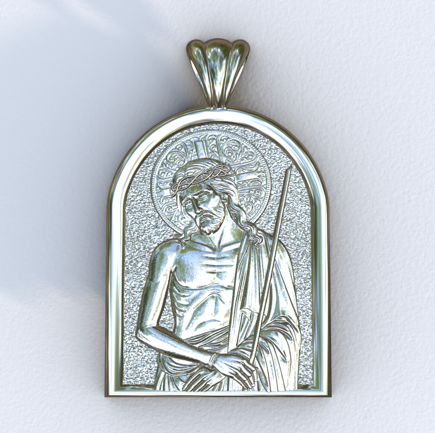 Extreme Humility Apse White Pendant