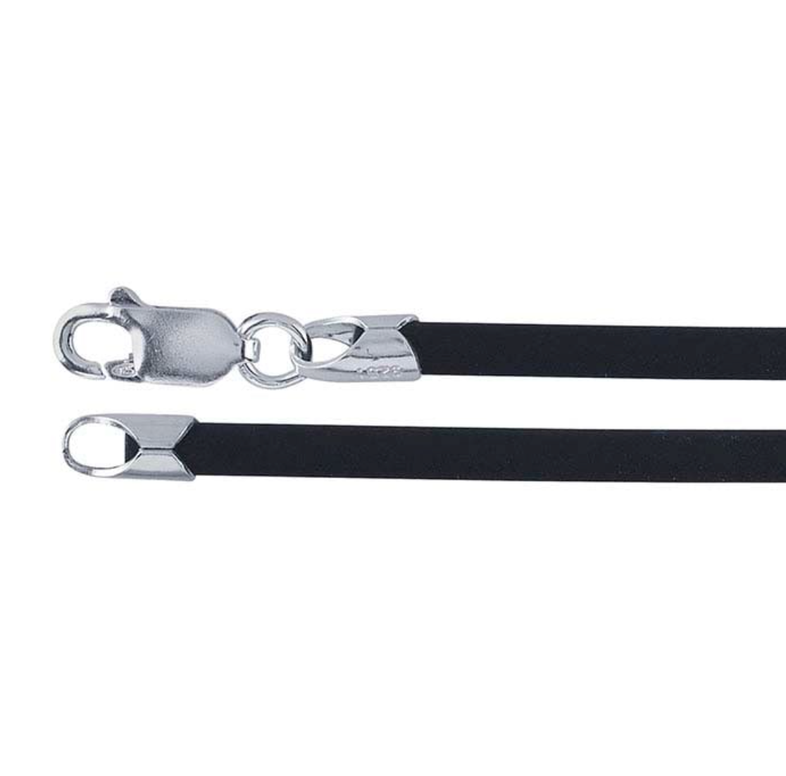 2mm Black Rubber Cord