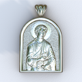 Apostle Thomas Silver Apse Pendant