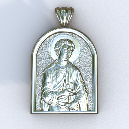 Apostle Thomas Silver Apse Pendant