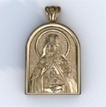 Ephraim of AZ Yellow Gold Apse Pendant