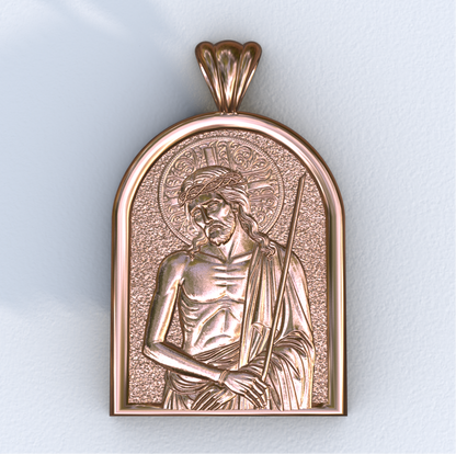 Extreme Humility Apse Rose Pendant
