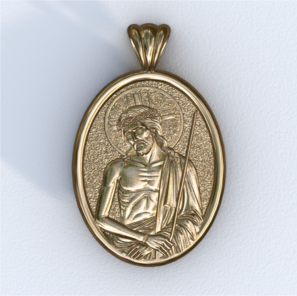 Extreme Humility Mandorla Pendant Yellow
