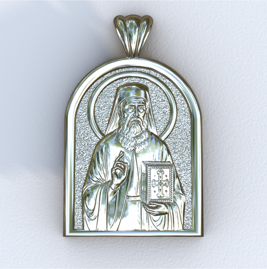 Nektarios Apse Silver Pendant