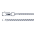 Silver Rounded Box Chain
