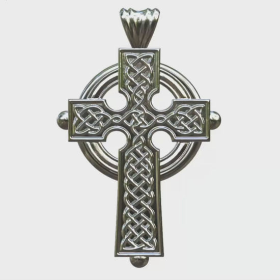 Video - Silver Celtic Cross