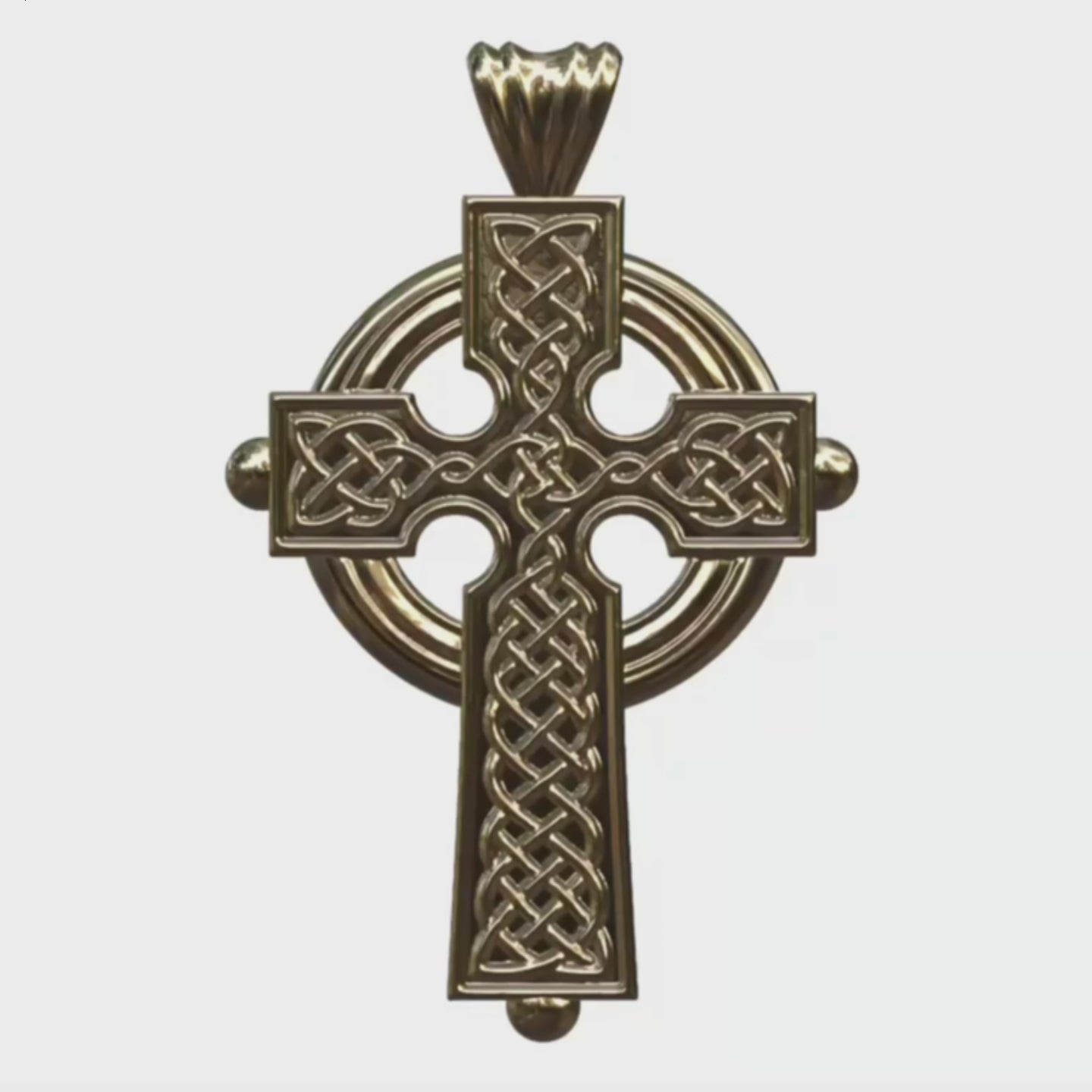 Video - Yellow Gold Celtic Cross