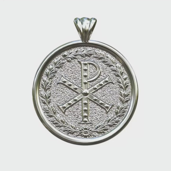 Video - Silver Chi Rho Pendant