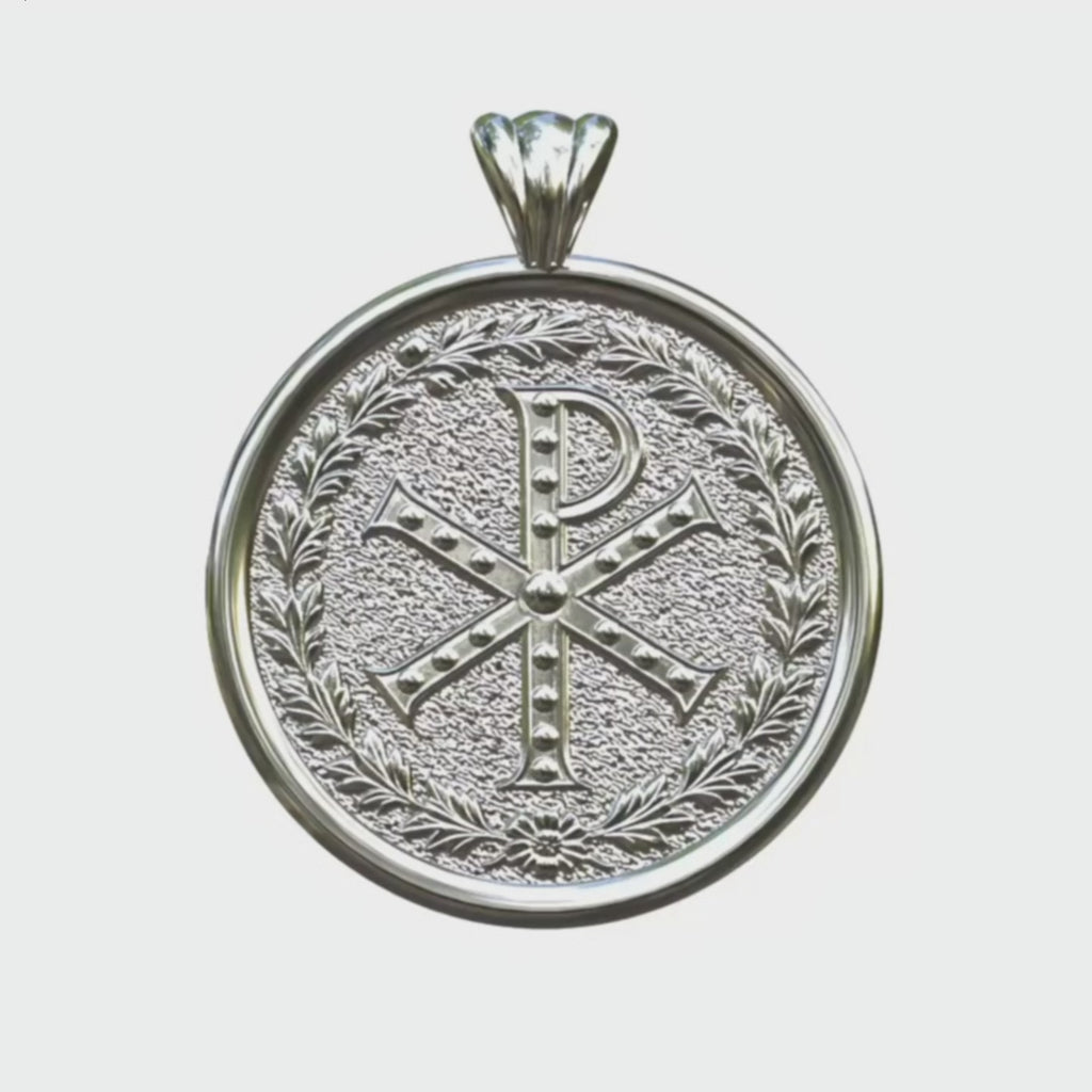 Video - Silver Chi Rho Pendant