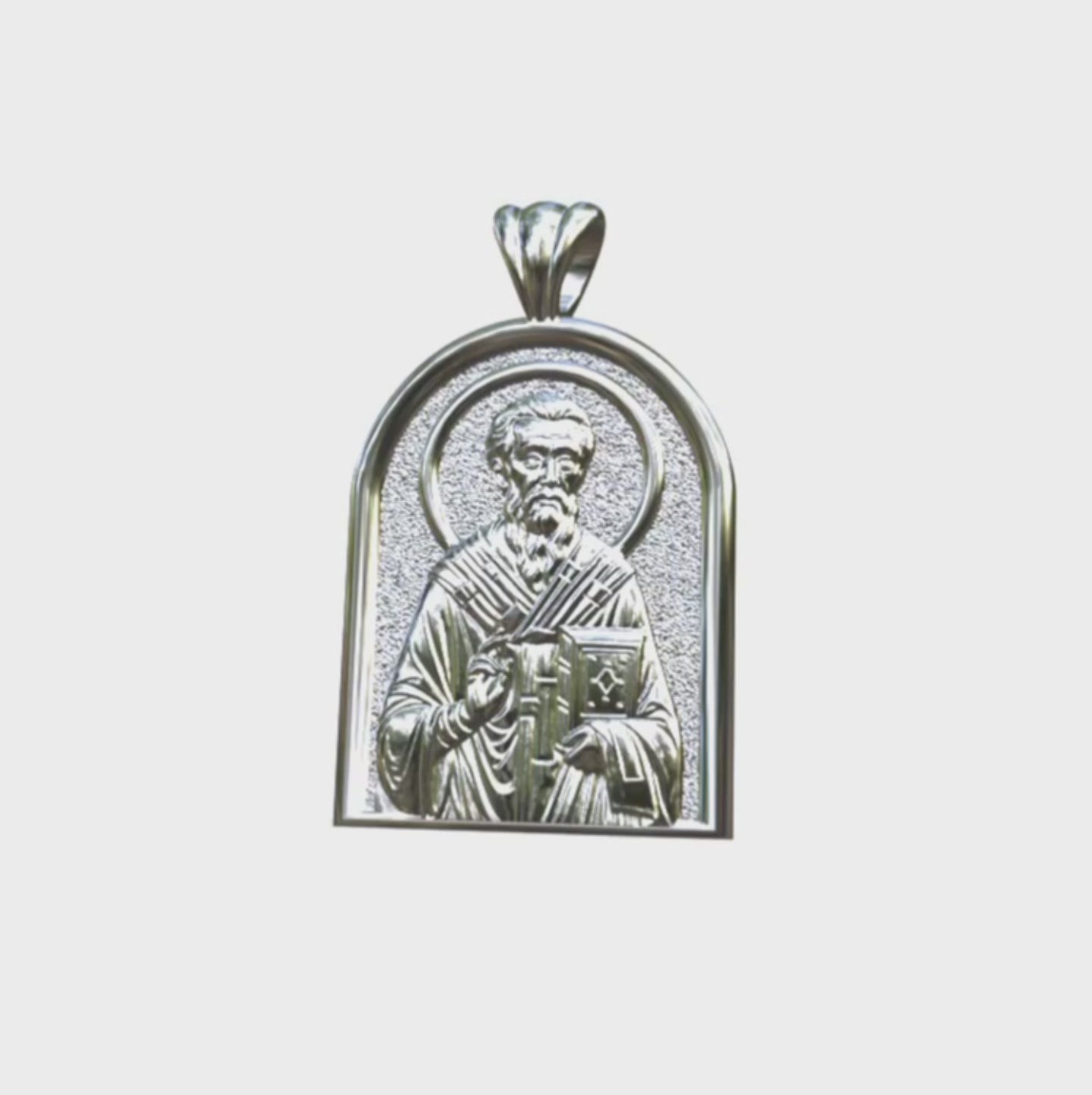 Video: Cyprian of Carthage Silver Apse Pendant