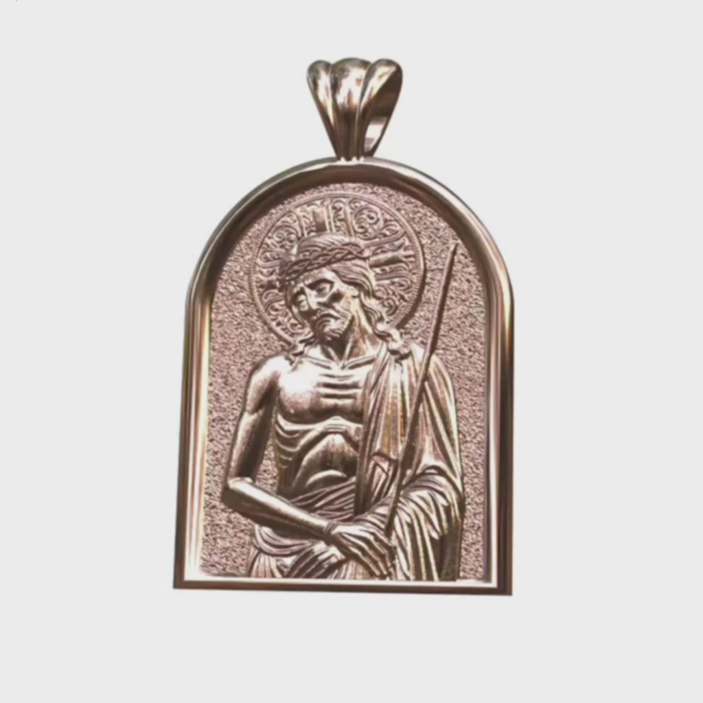 Video - Rose Gold Extreme Humility Apse Pendant