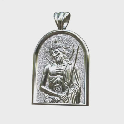 Video - Silver Extreme Humility Apse Pendant