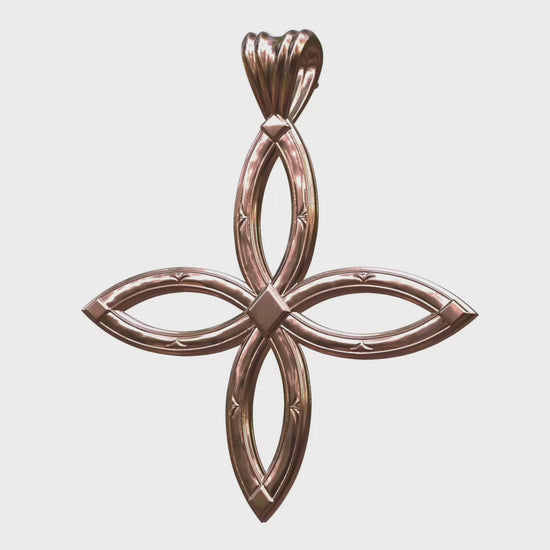 Video: Rose Gold Ichthys Cross